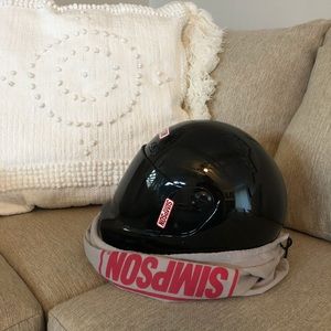 Simpson Bandit helmet black size Small